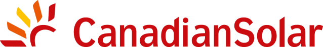 Canadian Solar Logo Canadian Solar — marca parceira da Fótum Engenharia